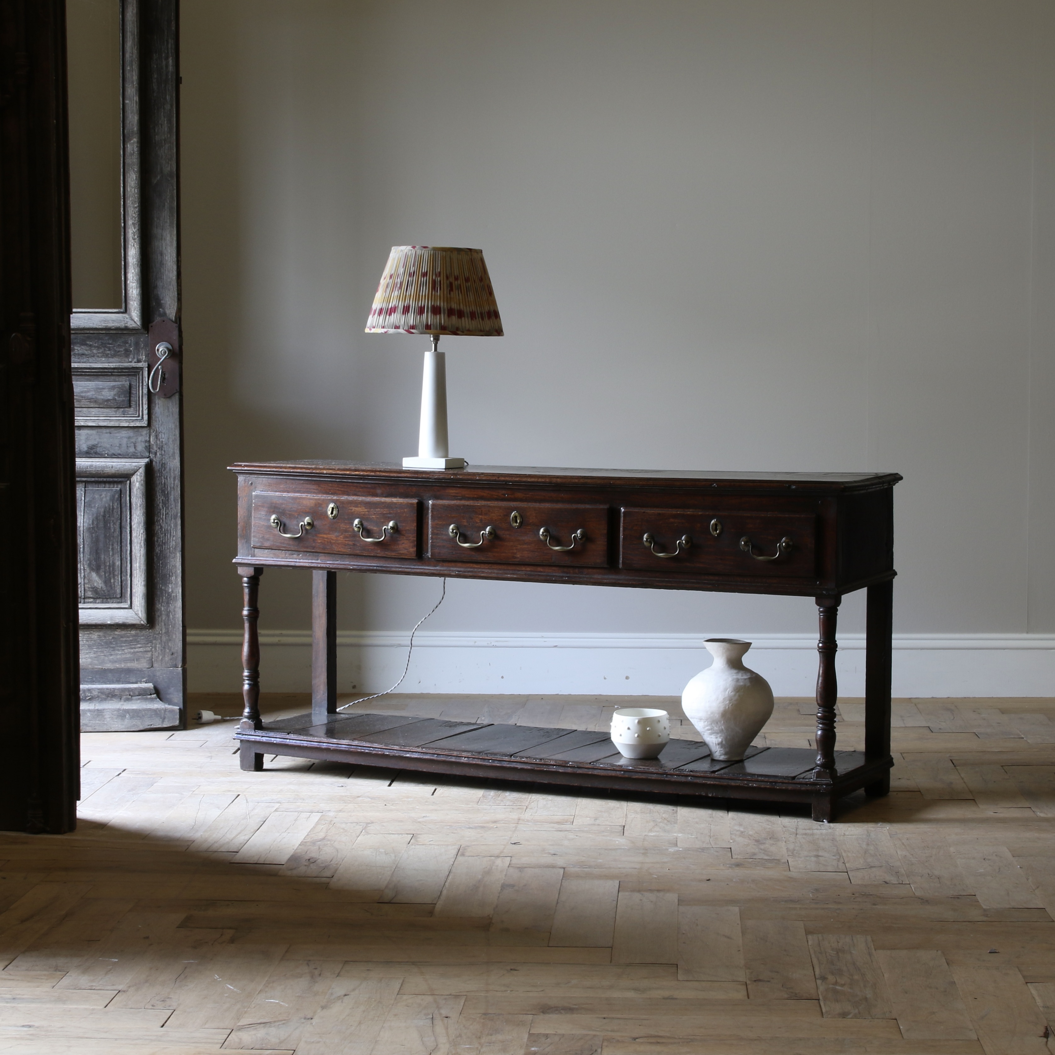 151-64 - Three Drawer Side Table